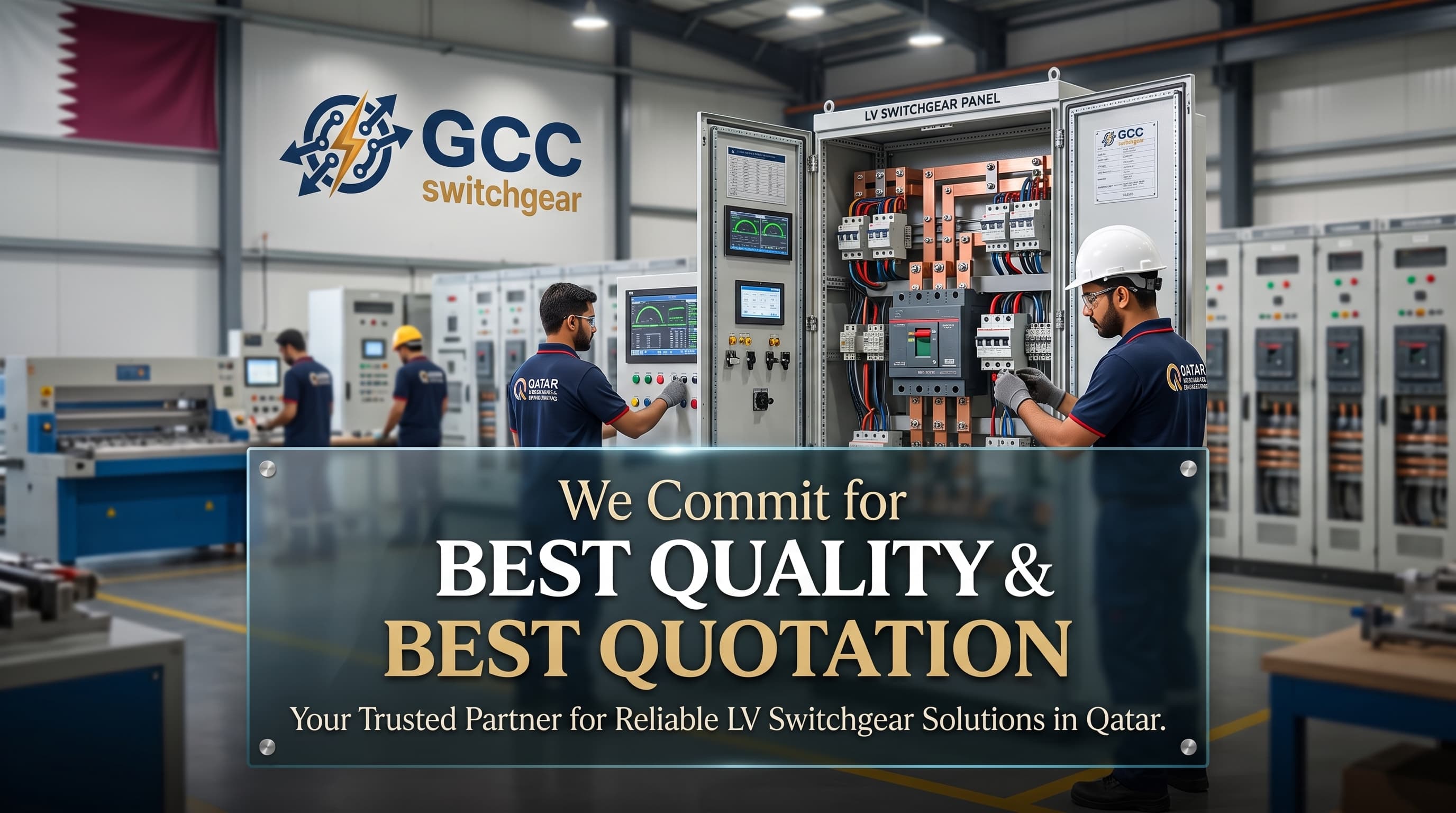 GCC Switchgear — best quality and best quotation, LV switchgear solutions in Qatar